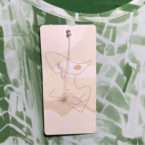 PRETTYGARDEN Spaghetti Strap, Scoop Neck, Maxi flowy boho, with Pockets - Picture 8 of 9